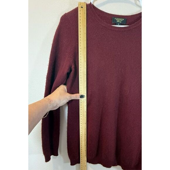 Charter Club Luxury 100% Cashmere Long Sleeve Crew Neck Sweater Women’s Small - Picture 6 of 9